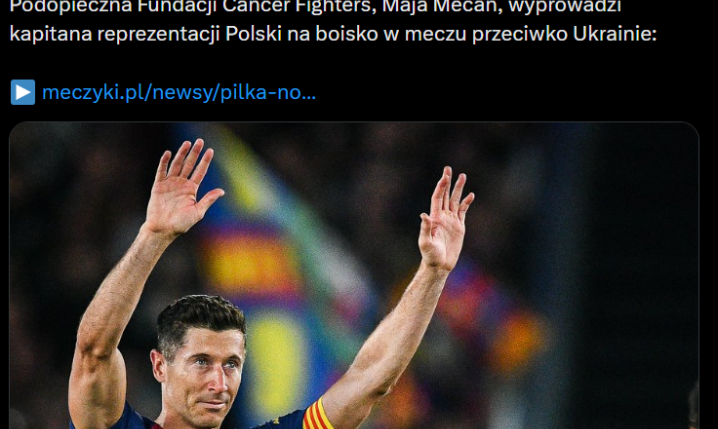 Lewy DOTRZYMA SŁOWA! Oto co wydarzy się PRZED MECZEM z Ukrainą!